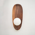 Eivor Wood and Glass Wall Sconce — design detail 34