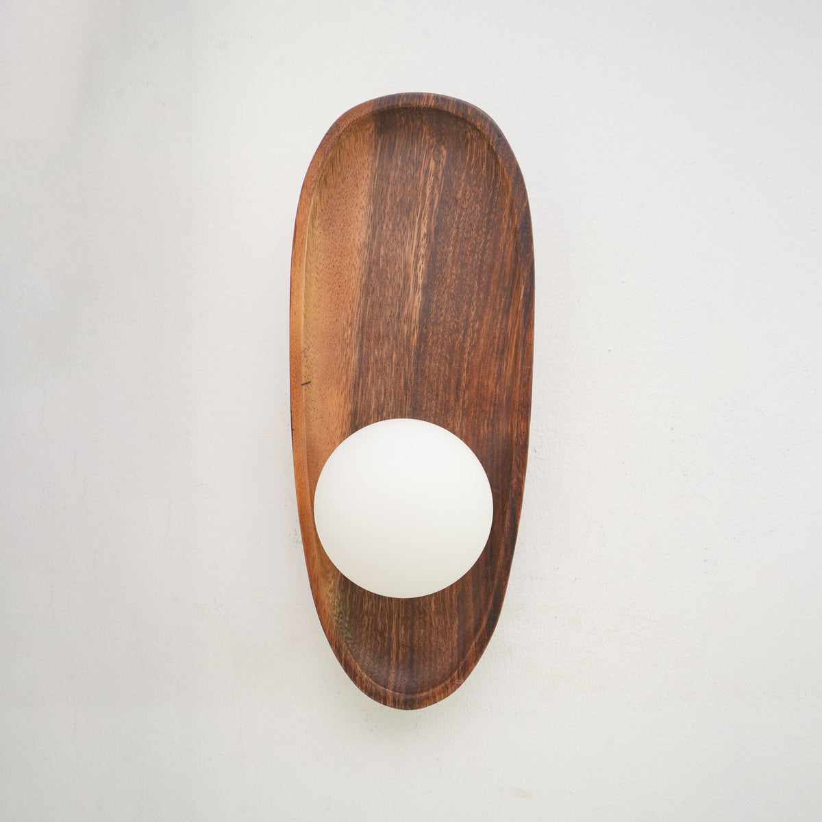 Eivor Wood and Glass Wall Sconce — design detail 34