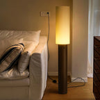 Elara Wood Floor Lamp — product and interior detail 2