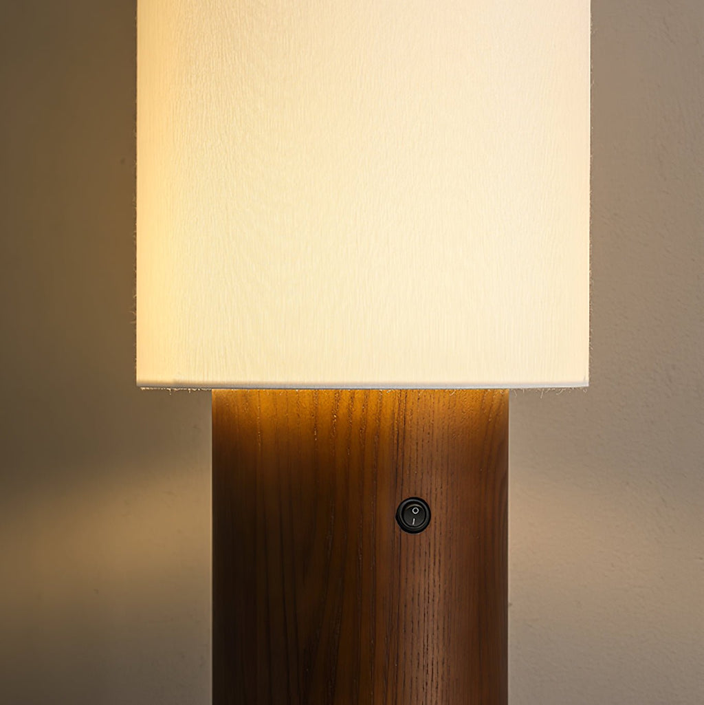 Elara Wood Floor Lamp — product and interior detail 9