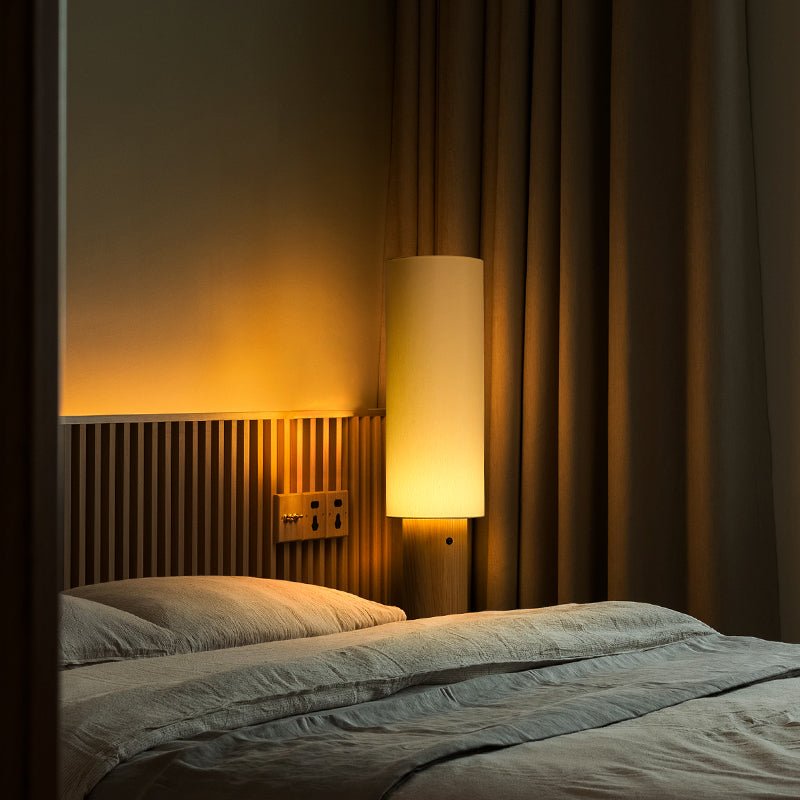 Elara Wood Floor Lamp — product and interior detail 31