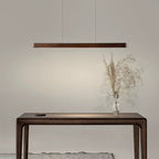 Eleanor Linear Wood LED Pendant Light - product view 2
