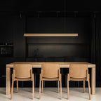 Eleanor Linear Wood LED Pendant Light - product view 5