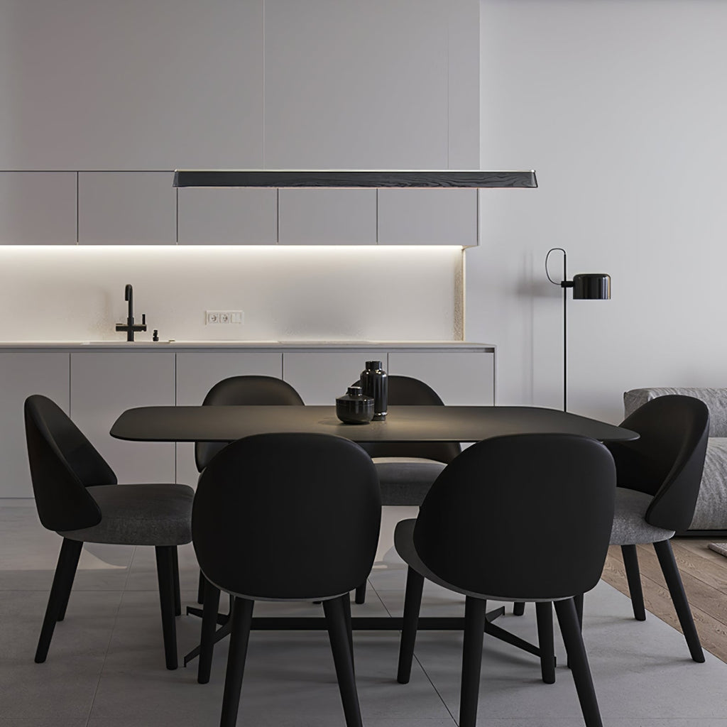 Eleanor Linear Wood LED Pendant Light - product view 10
