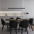 Eleanor Linear Wood LED Pendant Light - product view 10