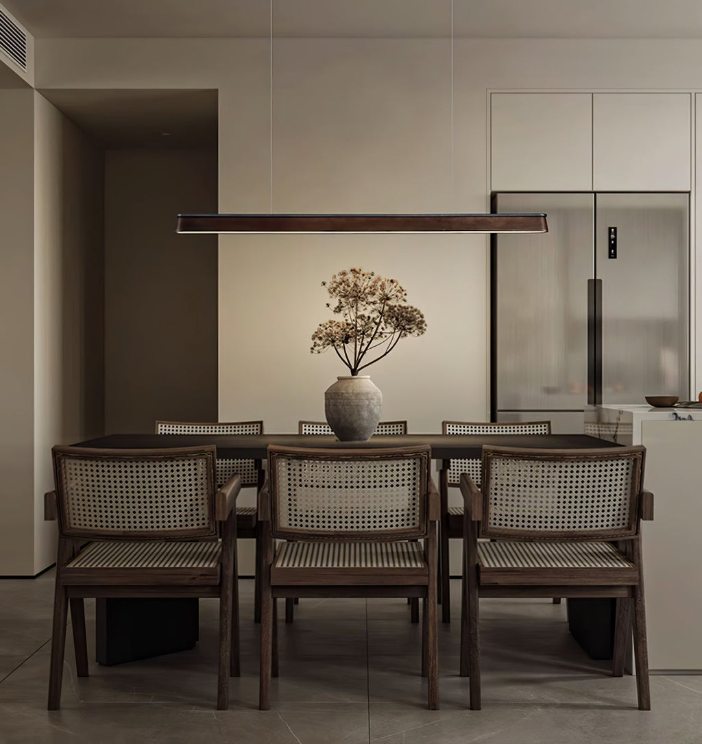 Eleanor Linear Wood LED Pendant Light - product view 11