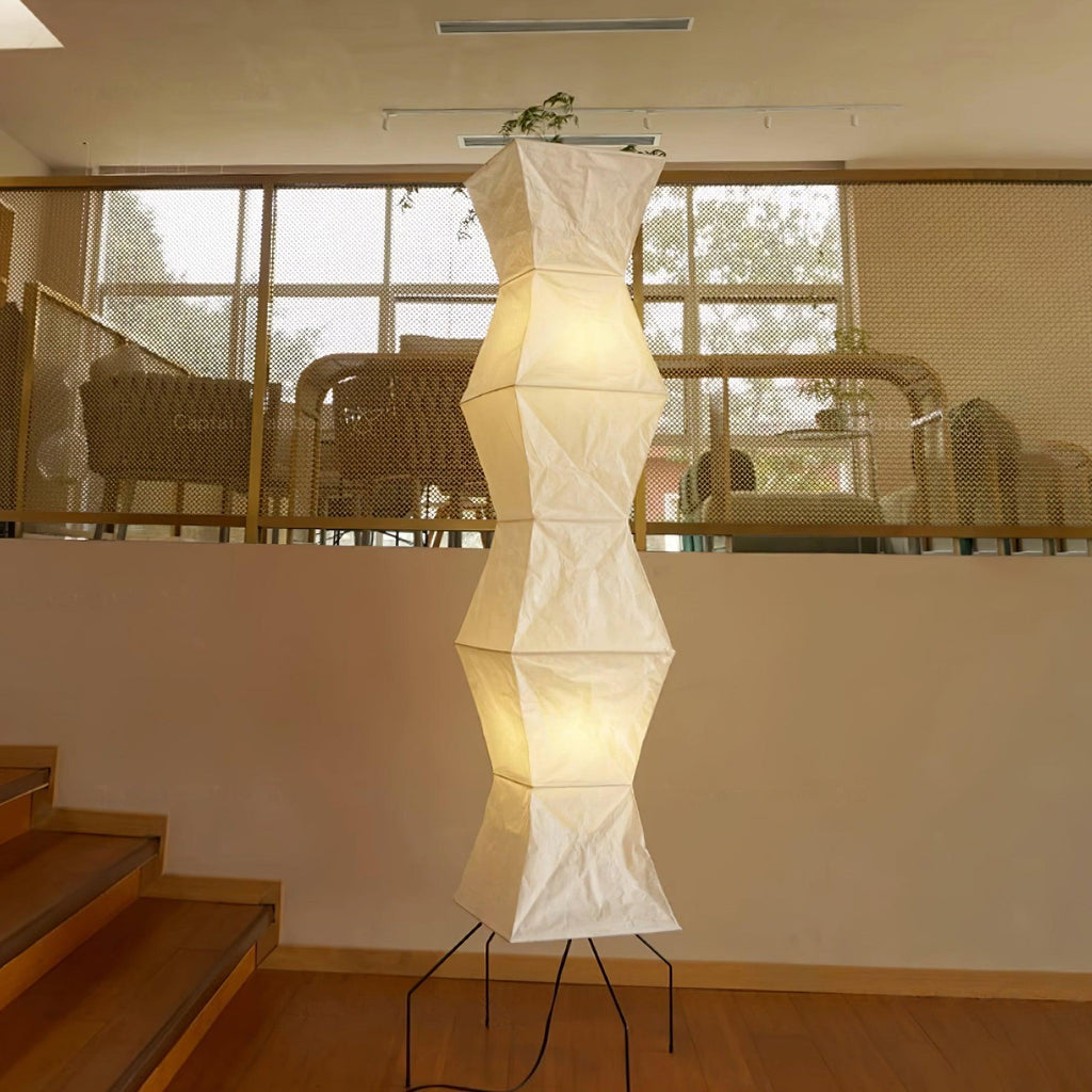Elune Tall Paper Lantern Floor Lamp — product detail 3