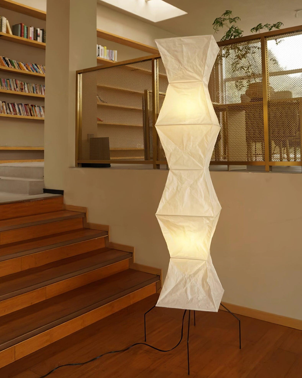 Elune Tall Paper Lantern Floor Lamp — product detail 13