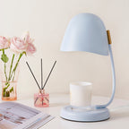 Elvia Adjustable Candle Warmer Lamp — finish, form and interior detail 10