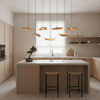 Empty Leaf Wood LED Cluster Chandelier - product view 3