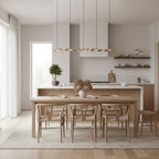 Empty Leaf Wood LED Cluster Chandelier - product view 5