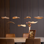 Empty Leaf Wood LED Cluster Chandelier - product view 11