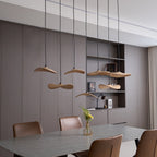 Empty Leaf Wood LED Cluster Chandelier - product view 14