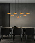 Empty Leaf Wood LED Cluster Chandelier - product view 19