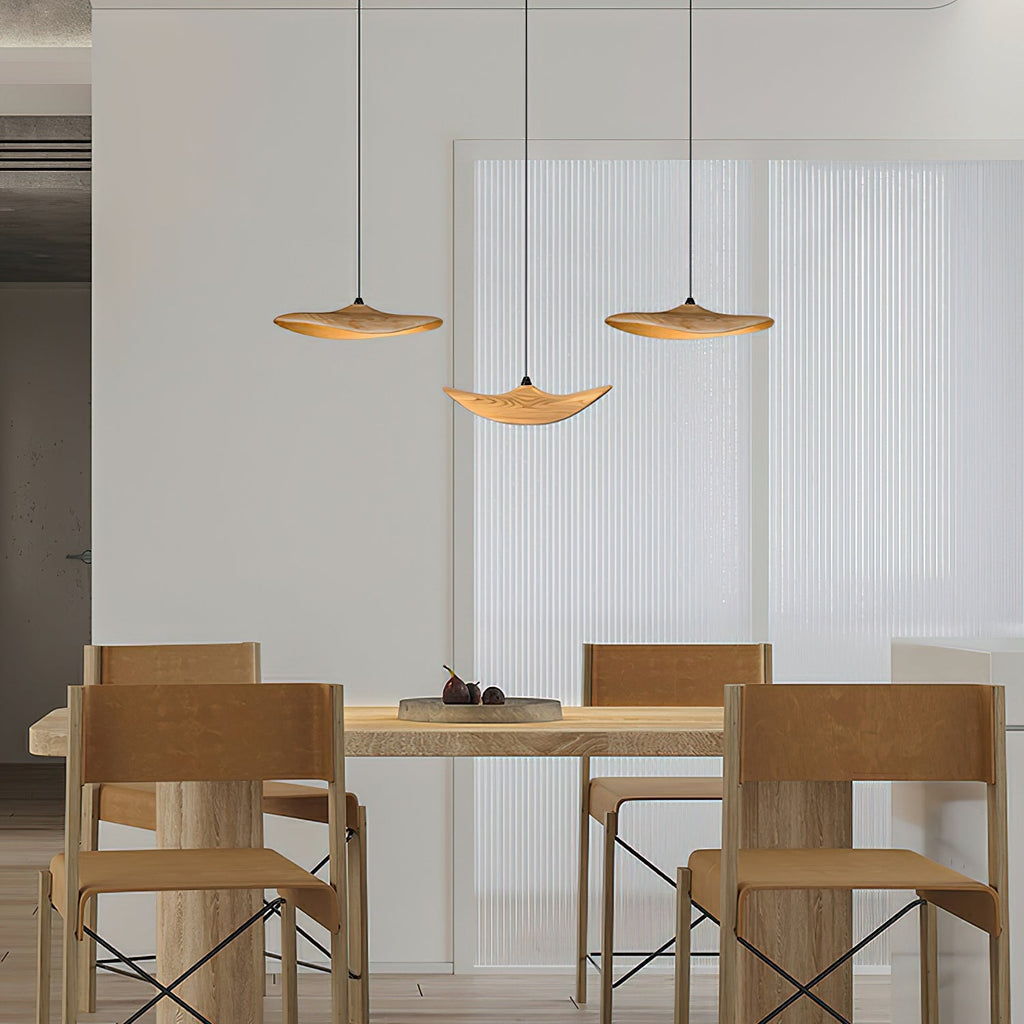 Empty Leaf Wood LED Cluster Chandelier - product view 20