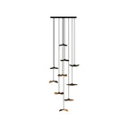 Empty Leaf Wood LED Cluster Chandelier - product view 33