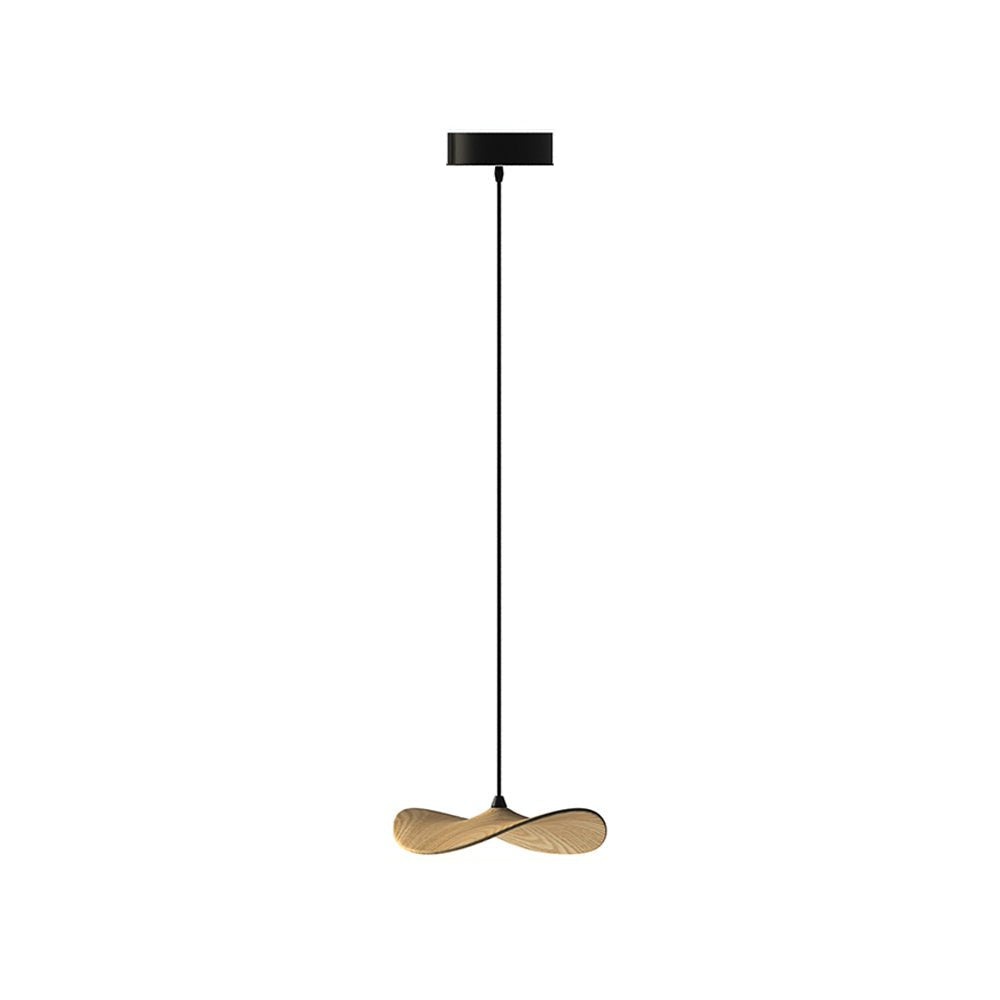 Empty Leaf Wood LED Cluster Chandelier - product view 35