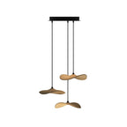 Empty Leaf Wood LED Cluster Chandelier - product view 37