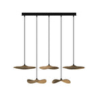 Empty Leaf Wood LED Cluster Chandelier - product view 38