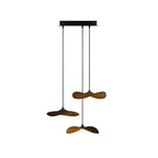 Empty Leaf Wood LED Cluster Chandelier - product view 51