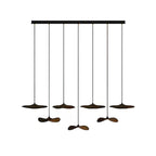 Empty Leaf Wood LED Cluster Chandelier - product view 53