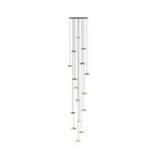 Empty Leaf Wood LED Cluster Chandelier - product view 54