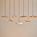 Empty Leaf Wood LED Cluster Chandelier - product view 64