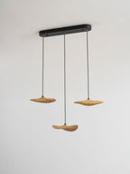 Empty Leaf Wood LED Cluster Chandelier - product view 70