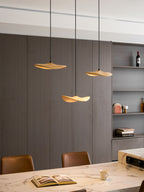 Empty Leaf Wood LED Cluster Chandelier - product view 84