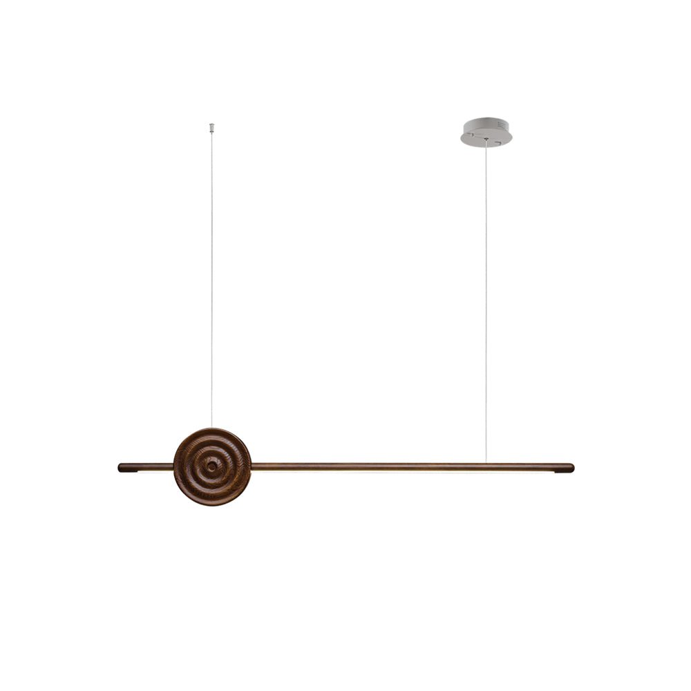 Erhu Wood Chandelier — product and interior detail 5