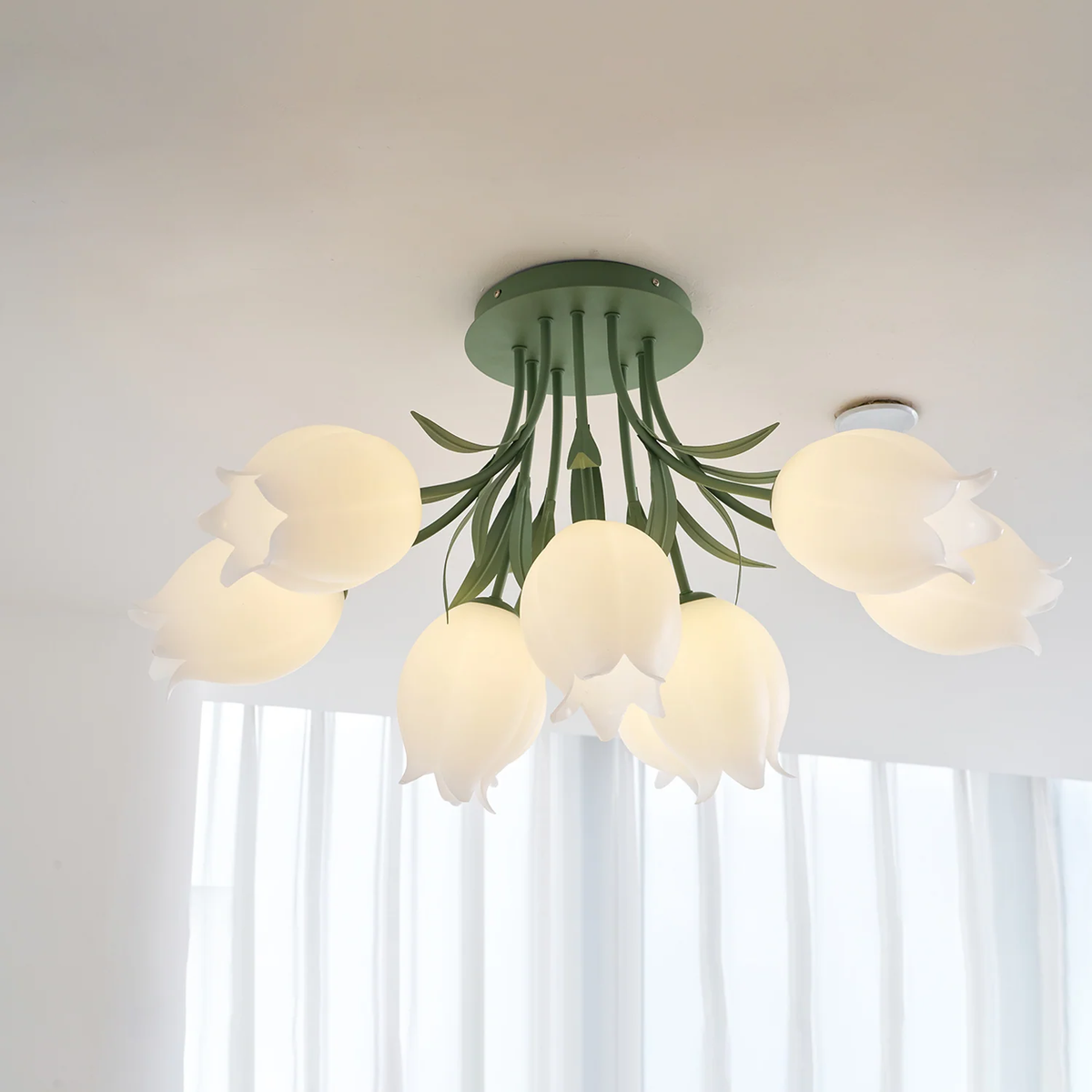 Ricko Lily Petal Acrylic Ceiling Light
