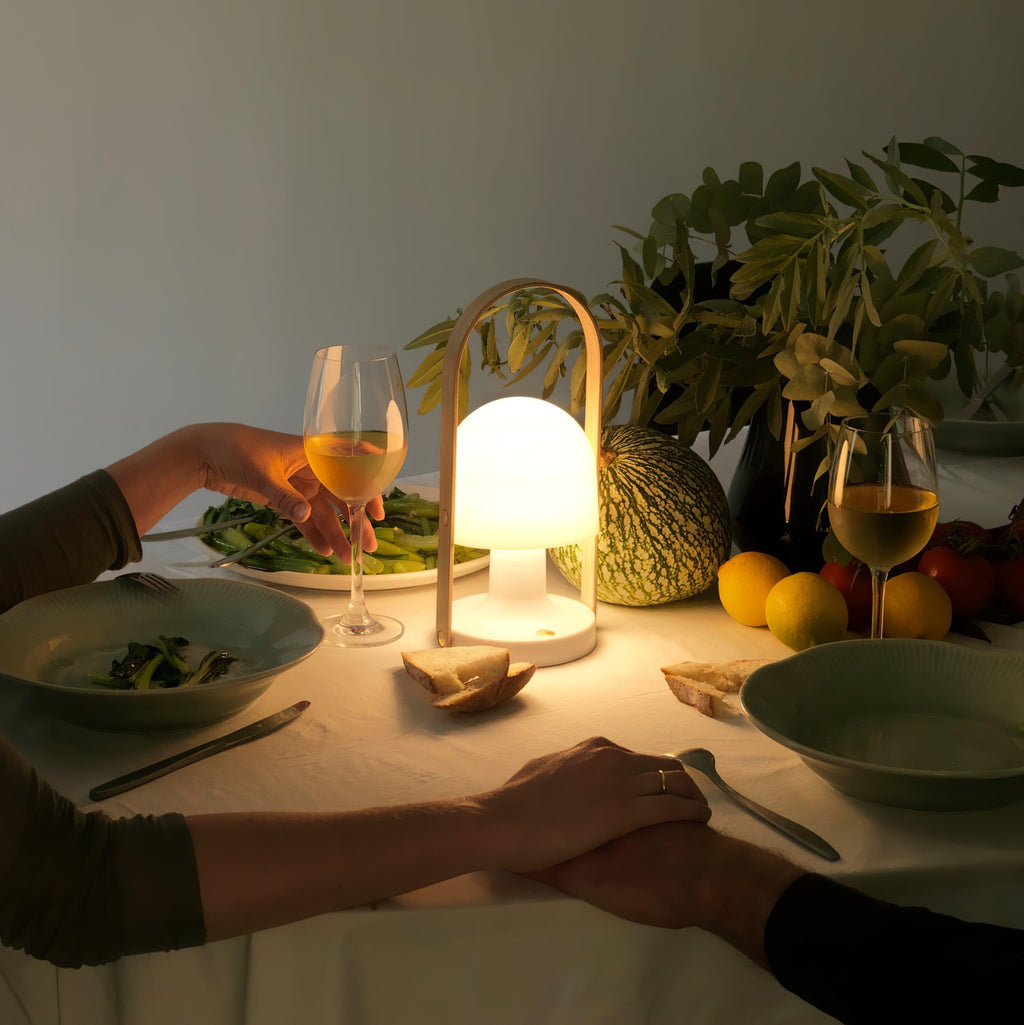 Faren Handle Rechargeable Lantern Lamp — product, finish and specification view 2