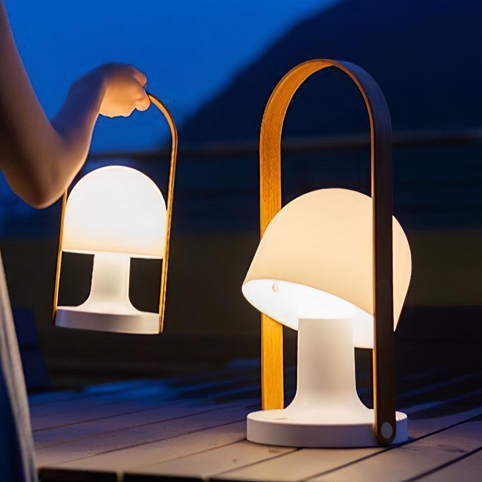 Faren Handle Rechargeable Lantern Lamp — product, finish and specification view 11