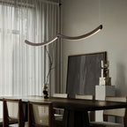 Felix Crescent Wood LED Pendant Light - product view 5