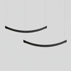 Felix Crescent Wood LED Pendant Light - product view 15