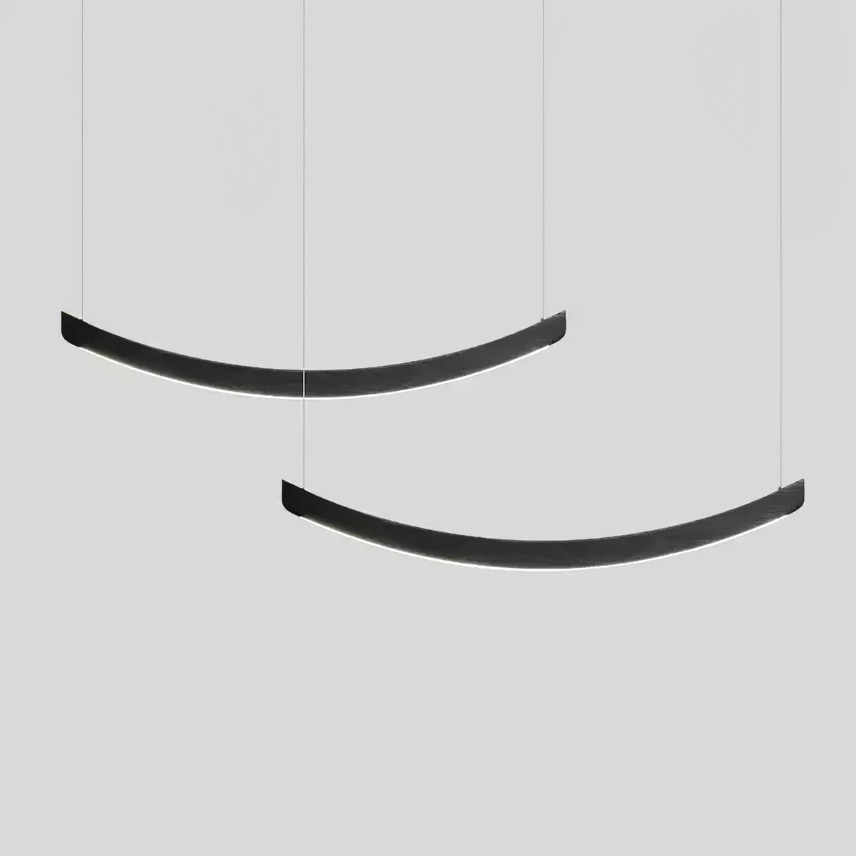 Felix Crescent Wood LED Pendant Light - product view 15