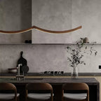 Felix Crescent Wood LED Pendant Light - product view 18