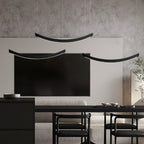 Felix Crescent Wood LED Pendant Light - product view 20