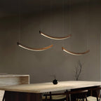 Felix Crescent Wood LED Pendant Light - product view 21