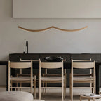 Felix Crescent Wood LED Pendant Light - product view 23