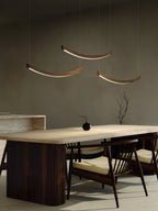 Felix Crescent Wood LED Pendant Light - product view 26
