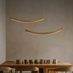 Felix Crescent Wood LED Pendant Light - product view 27