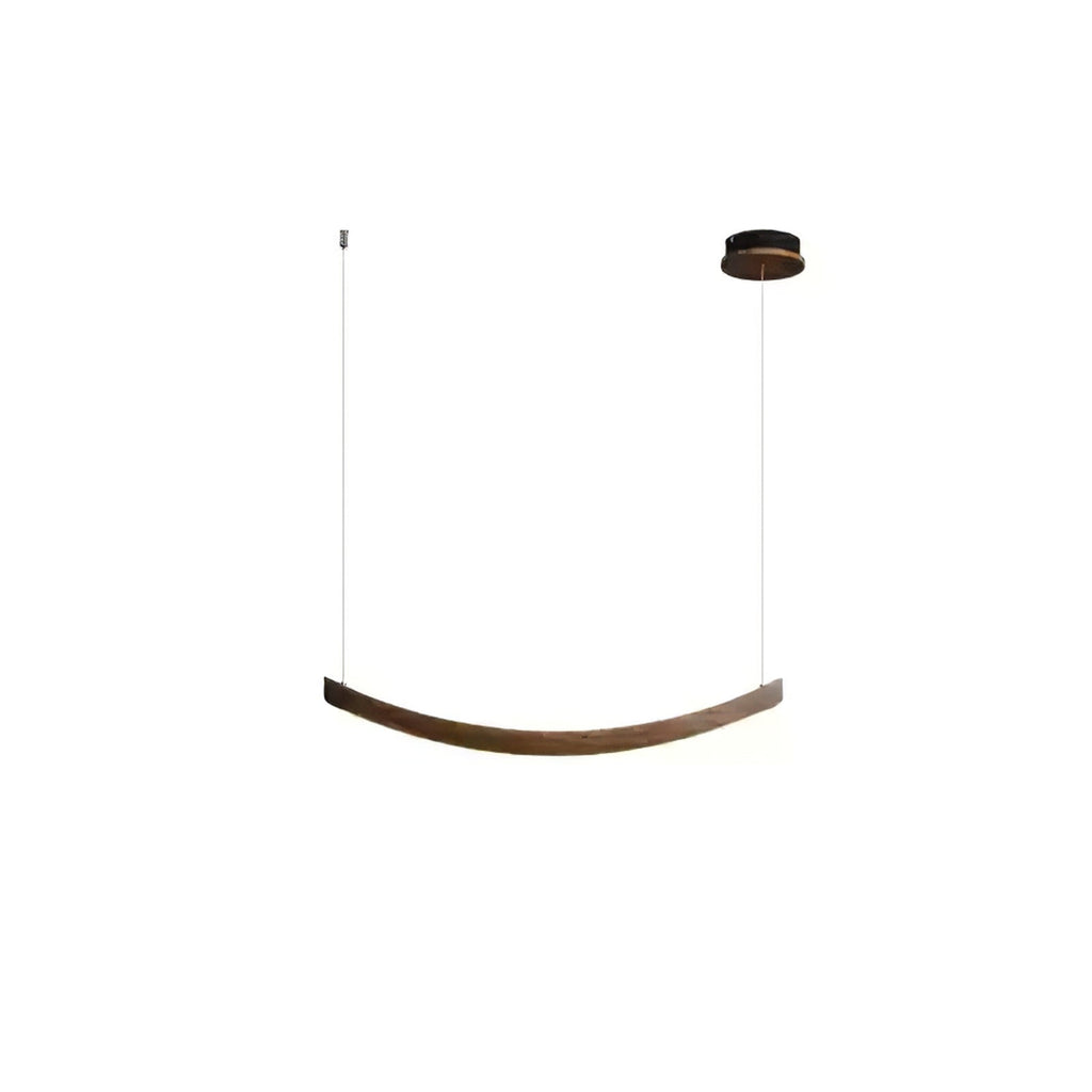 Felix Crescent Wood LED Pendant Light - product view 32