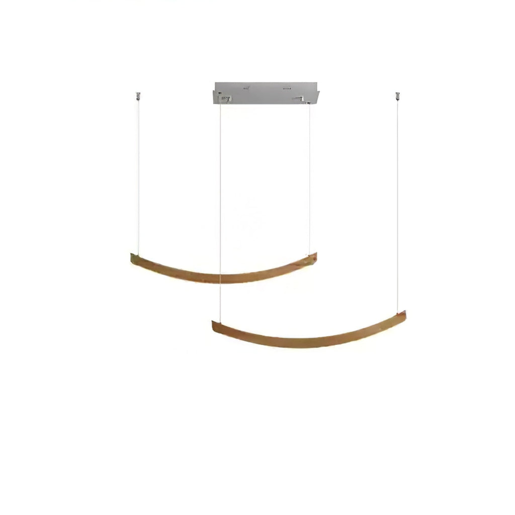 Felix Crescent Wood LED Pendant Light - product view 35