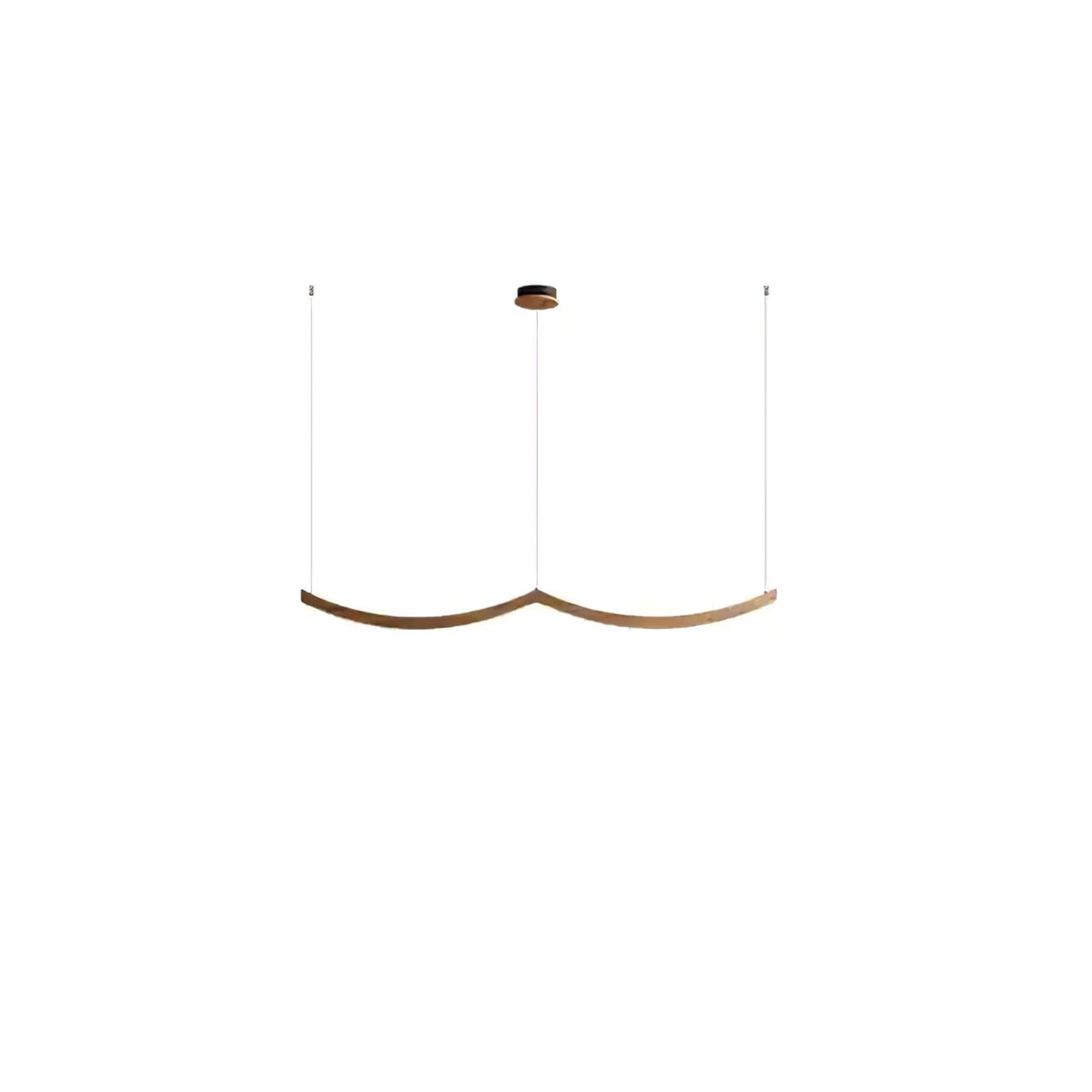 Felix Crescent Wood LED Pendant Light - product view 36