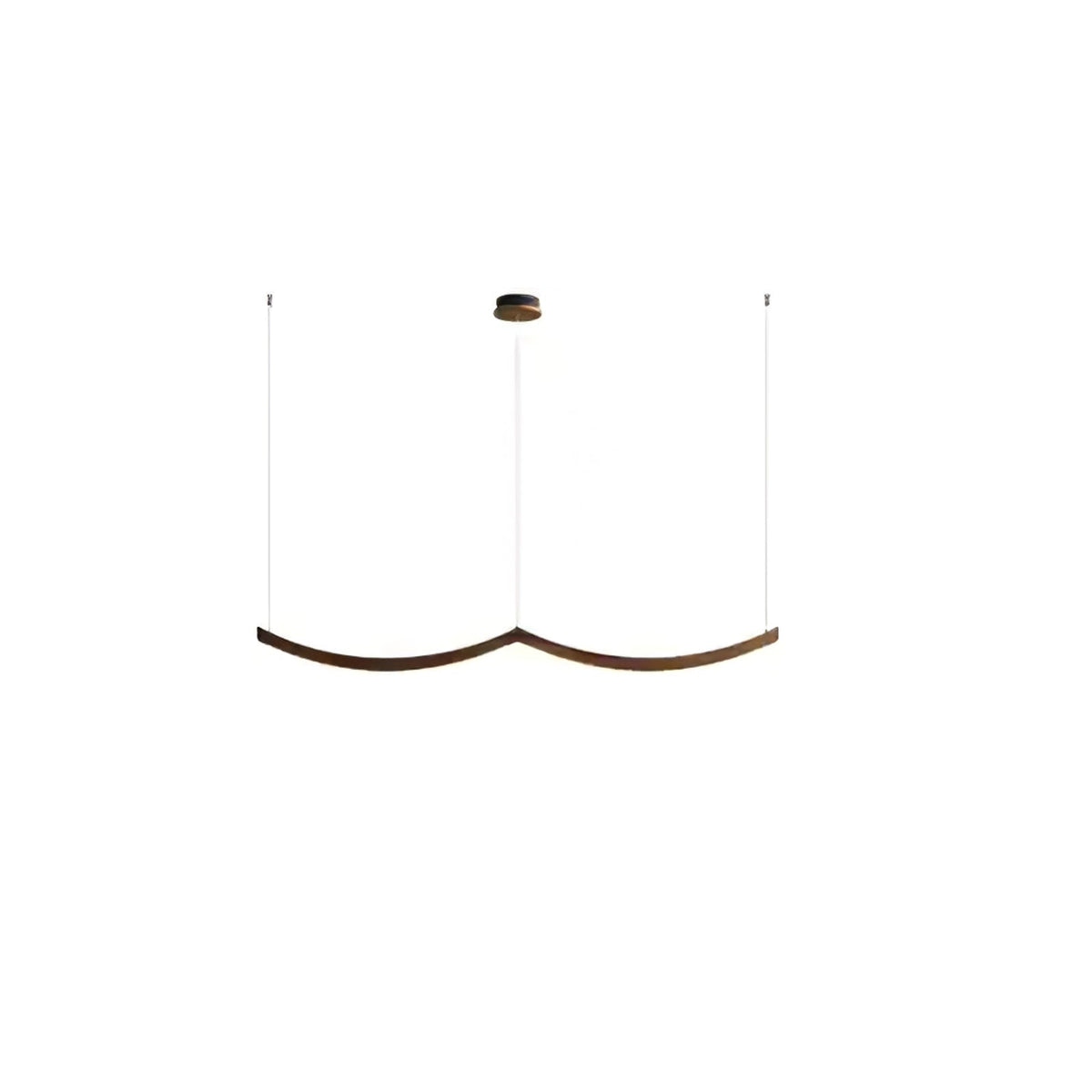 Felix Crescent Wood LED Pendant Light - product view 38