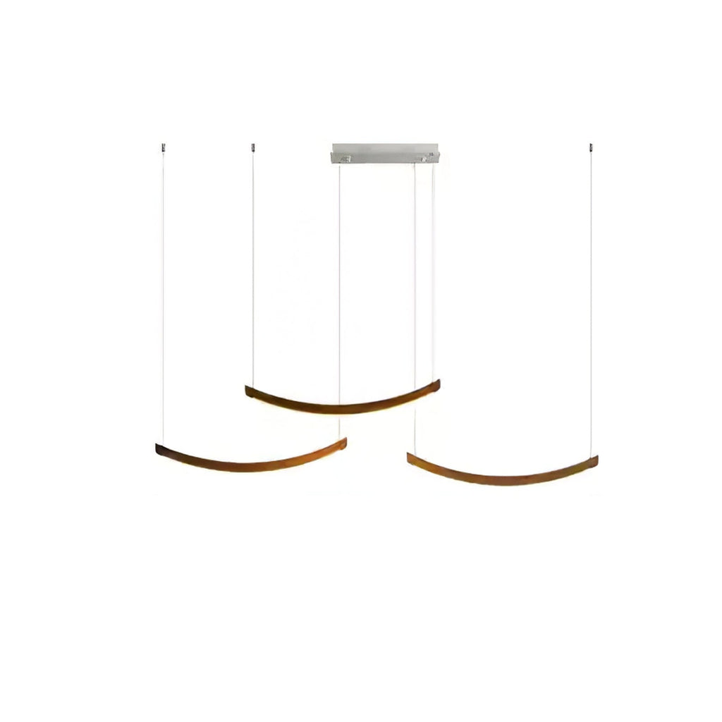 Felix Crescent Wood LED Pendant Light - product view 41