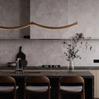 Felix Crescent Wood LED Pendant Light - product view 42