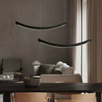 Felix Crescent Wood LED Pendant Light - product view 44