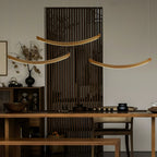 Felix Crescent Wood LED Pendant Light - product view 47